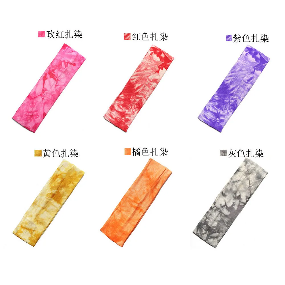 1pcs yoga elastic hair band Sweat sports fitness print headband Fitness running hairband sweat-absorbent non-slip | Спорт и