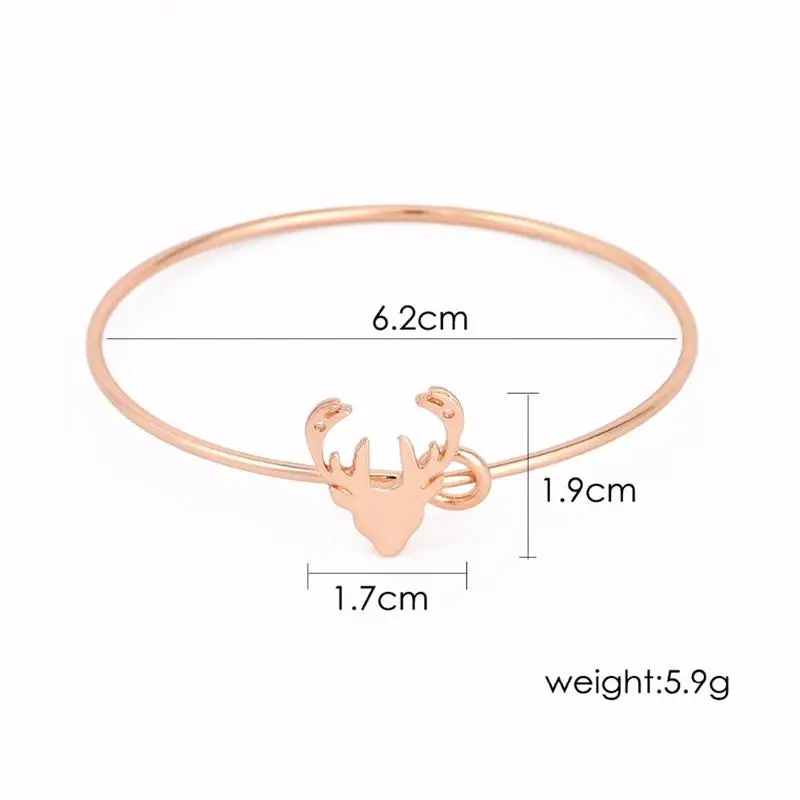 4 шт./компл. для мужчин и женщин в богемном стиле виде Головы Быка лист с