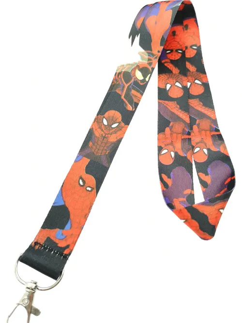 20Pcs avengers man Lanyard Neck Strap for keys ID Card Mobile Phone Straps USB Badge Holder DIY Hang Rope | Украшения и