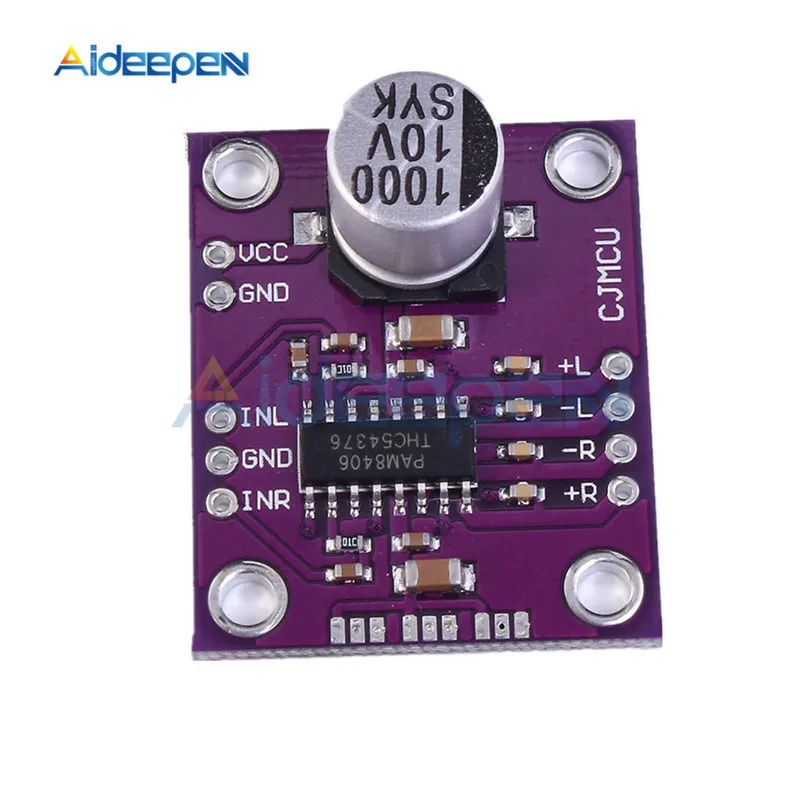 CJMCU-8406 PAM8406 без помех стерео Класс D модуль усилителя мощности звука плата