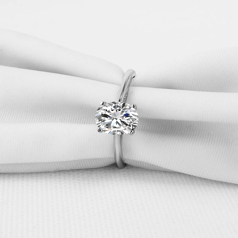 Кольцо женское из серебра с овальной огранкой|ring dating|ring sizerdiamond ring baguette |