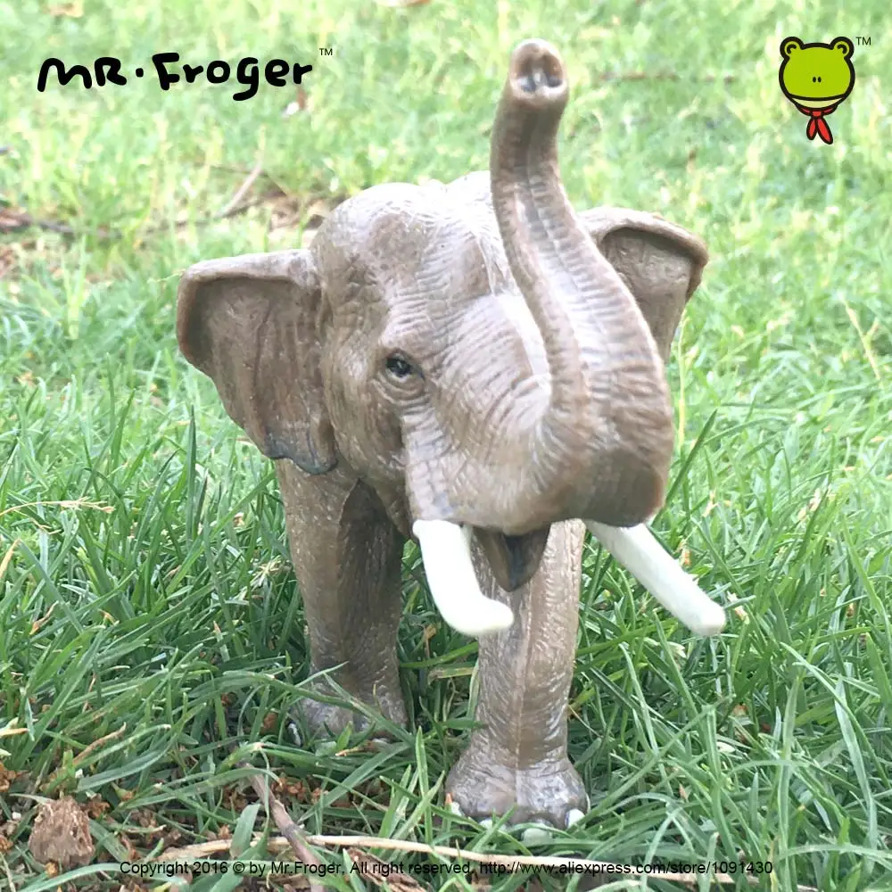 Фото Mr.Froger модель слона, игрушка, классика, дети, моделирование, зоопарк, дикие животные, игрушки, набор, куклы из ПВХ, твердый пластик, ПВХ, научное... №3