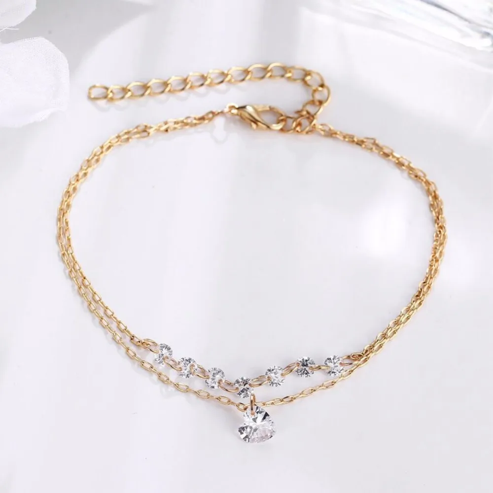 Hot Sale Brand New Super Sweet Crystal Bracelet Women Bracelets Fashion Jewelry #272235 | Украшения и аксессуары