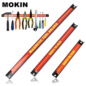 Магнитный держатель для инструментов, металлический стеллаж для 81218 дюймов, яркий магнит, для гаража, кухни