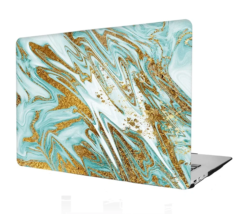 Чехол для ноутбука с мраморным принтом для MacBook Air retina Pro 11 12 13 15 для Mac Book New Pro 13 15 New Air 13,3+ с сенсорной панелью