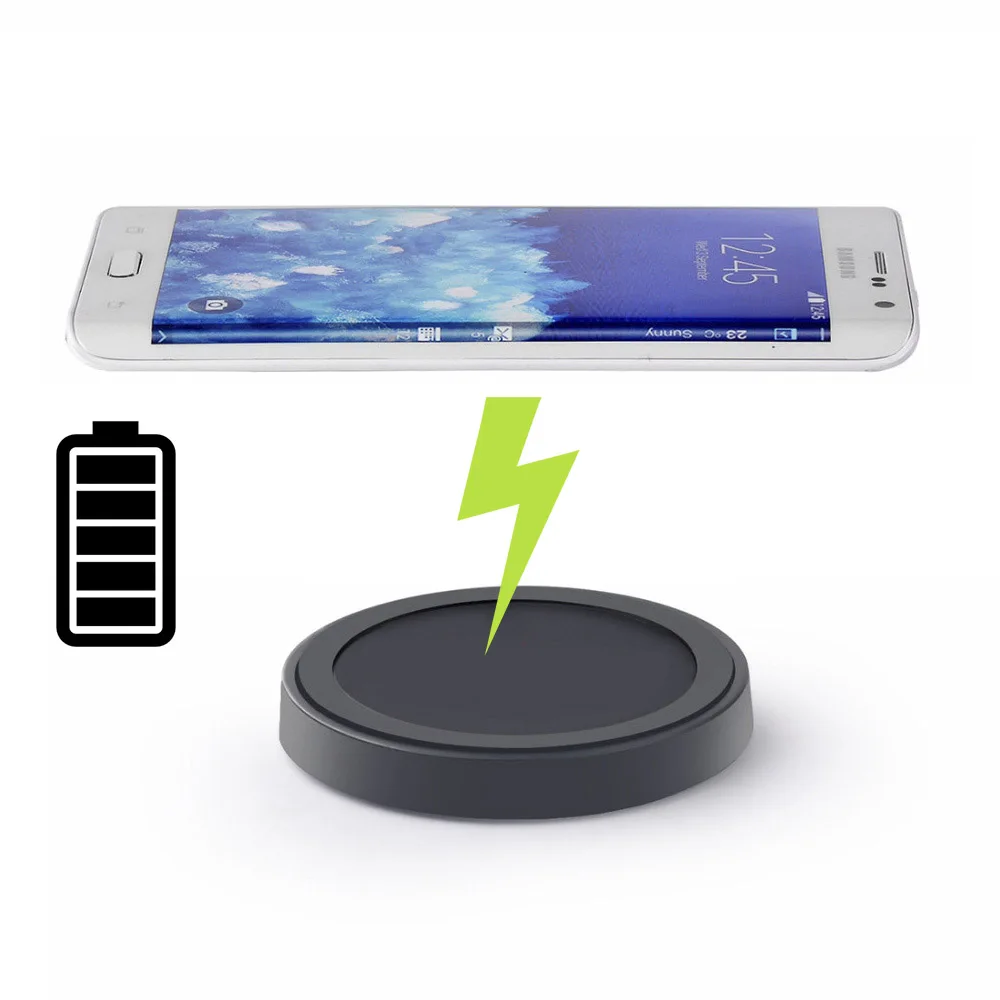 Ql Беспроводное зарядное устройство для iPhone X Xs max Xr 8 Plus Samsung S9 S8 Note 9 S10 USB Nokia Lumia 920 1020