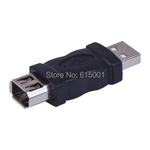 Новый 2 предмета Firewire IEEE 1394 6 Булавки женщина к USB 2.0 Мужской кабель адаптер разъем
