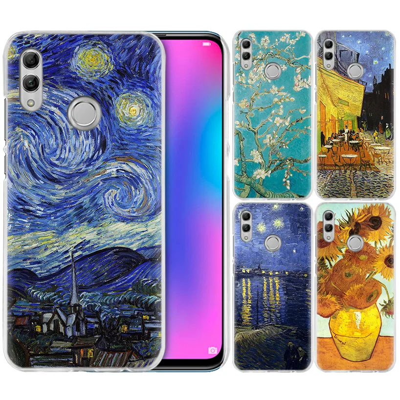 Чехол Sky Van Gogh для Huawei Honor 8X 9A 9C 9S 9X Pro Y9 8A 2020 10 Lite Play 20i Y6 Y7 2019 жесткий чехол телефона из