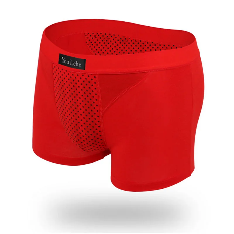 Нижнее белье мужское на магнитах мягкие эластичные дышащие шорты-боксеры для