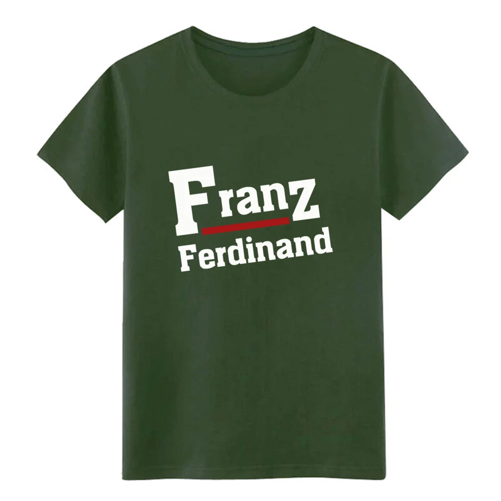 franz ferdinand t shirt Customized tee S-XXXL slim Fitness Comfortable Spring cool | Мужская одежда