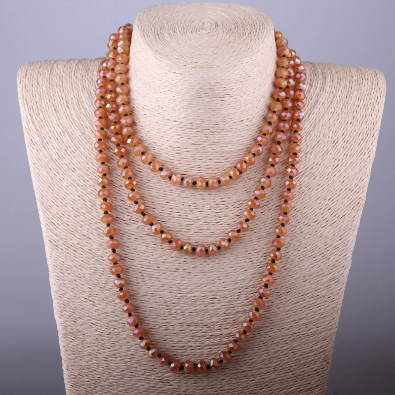 MOODPC Бесплатная доставка модные стеклянные богемные ювелирные изделия с узлом