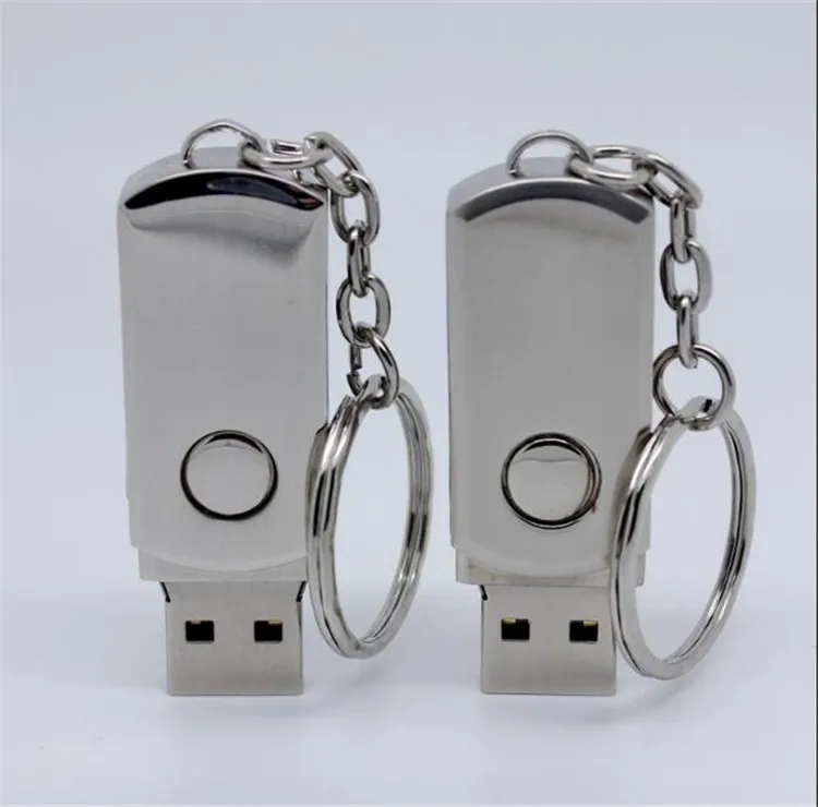 USB флеш накопитель в металлическом корпусе золотистый/серебристый 128 Мб 4 ГБ 8 16 32 64