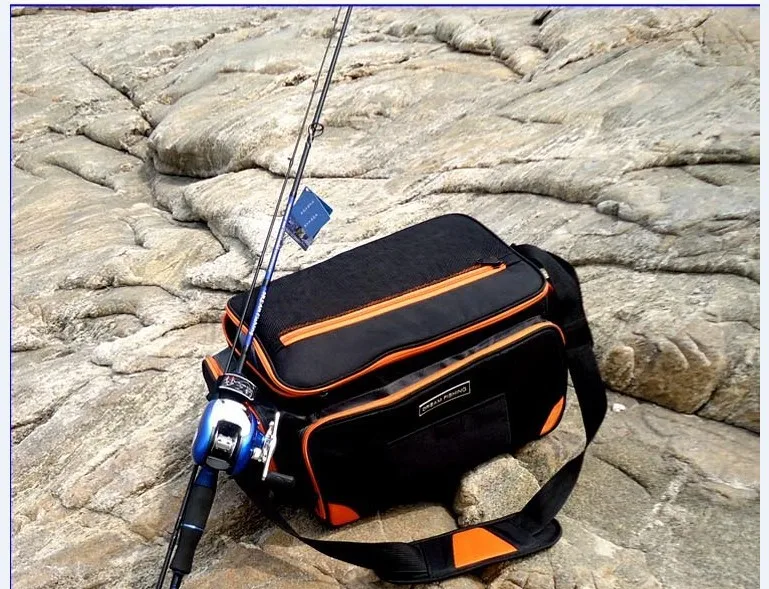 Многофункциональные рыболовные сумки 37*23* 24cm1200D Оксфорд водонепроницаемые рыболовные снасти Backpage Pesca Acesorios Sac Canne a Peche BAGGAGE Pour La