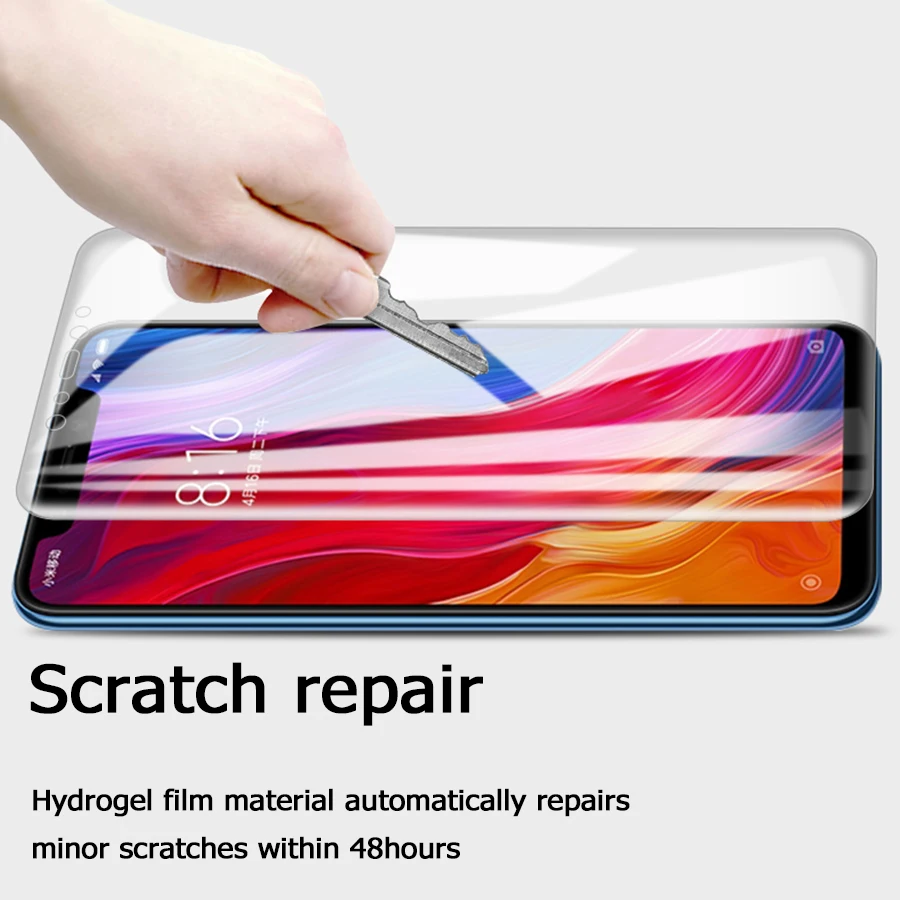 VALAM полное покрытие гидрогель InvisibleSoft защита для экрана Xiaomi Mi8 SE lite Pro POCOPHONE F1 3D