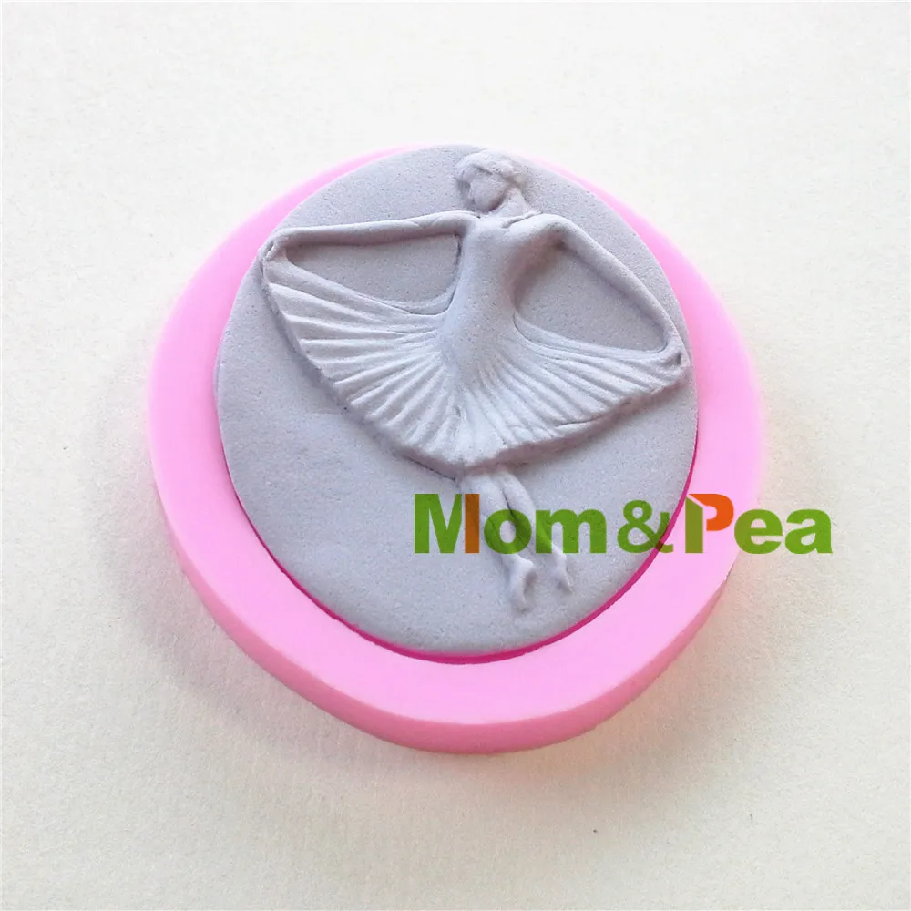 Силиконовая форма для украшения торта в форме танцовщицы мамы и гороха 0936 | Дом