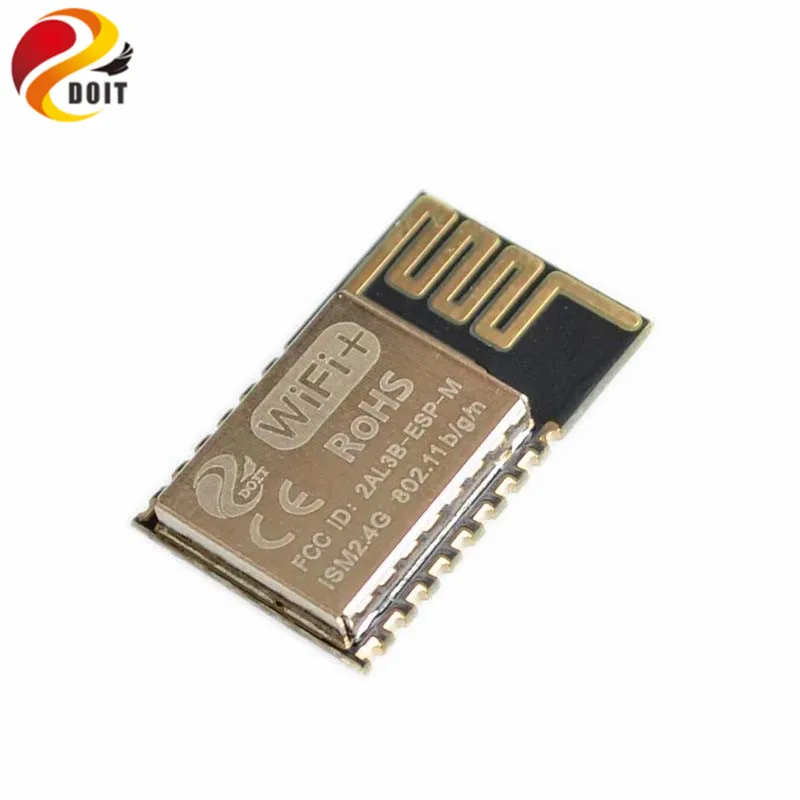 

100 шт./лот мини сверхмаленькая фотосессия от Esp8285 Серийный беспроводной модуль передачи Wi-Fi полностью совместим с ESP8266