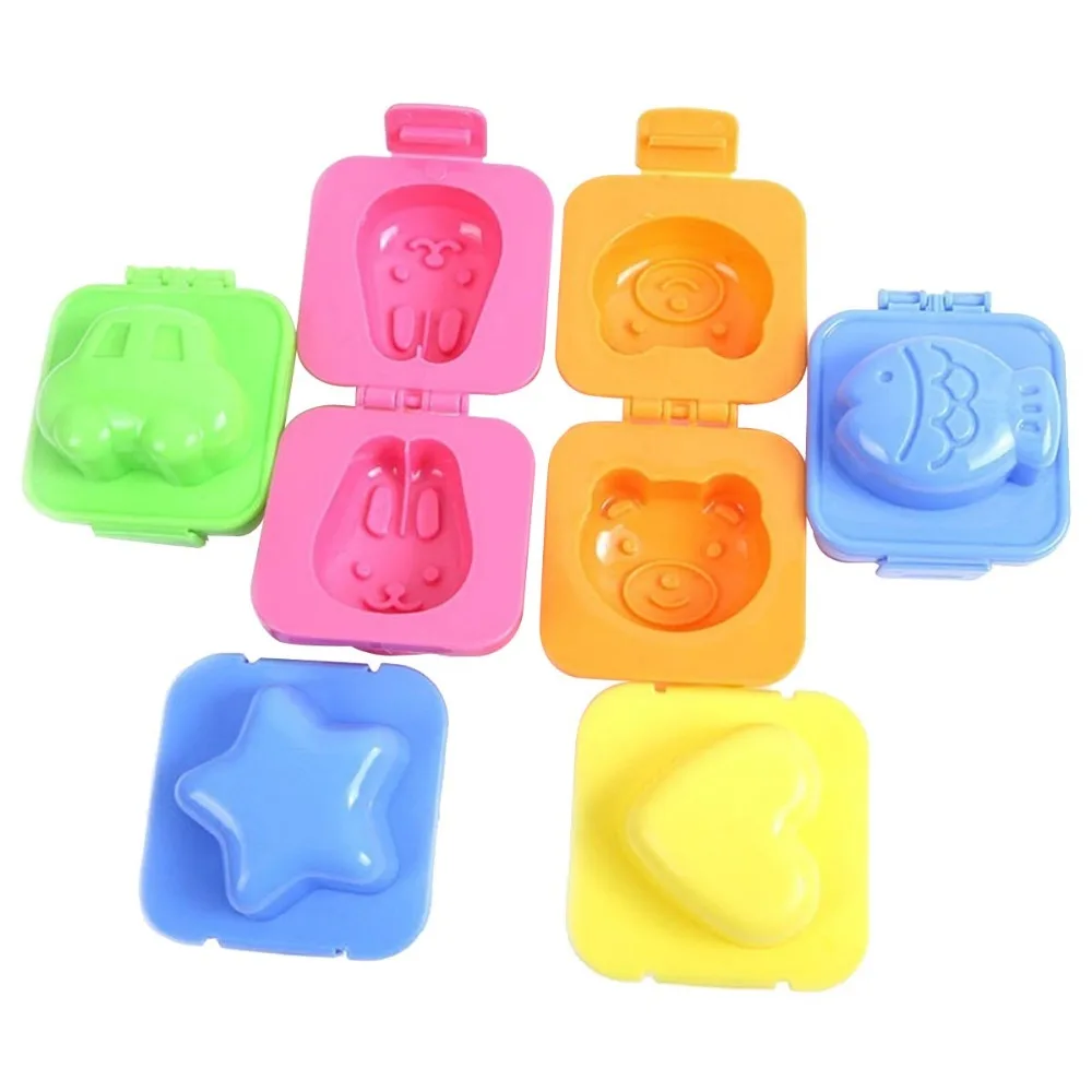 6 шт./компл. мультяшная машина для суши вареное яйцо/рисовая катушка