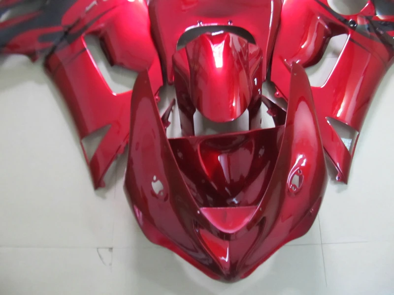 ABS наборы обтекателей для Kawasaki NINJA ZX 6R 2005 2006 aftermarket zx6r 05 06 красный черный корпус