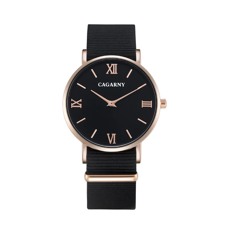 CAGARNY Men's Fashion Trend Simple Sports Business Quartz Watch Leather Strap Quality Clock Relogio Montre Femme Wrist | Наручные