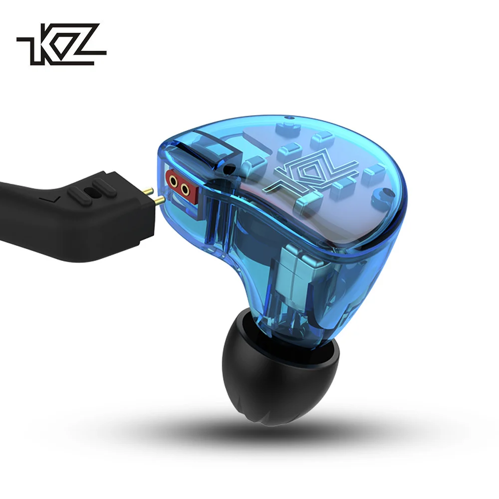 KZ ZS10 наушники 10 драйвер HIFI 4BA + 1DD динамический Гибридный Съемный Bluetooth кабель