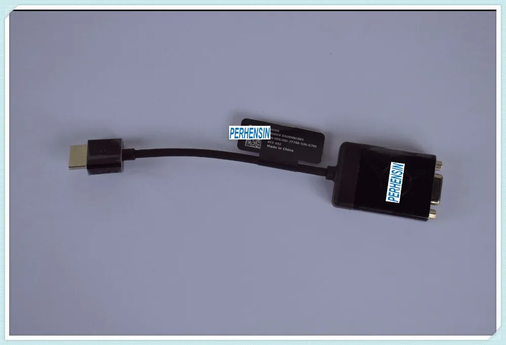 

Genuine FOR Dell FOR 9XJND HDMI (Male) to VGA (Female) Video Dongle Adapter Cable 09XJND