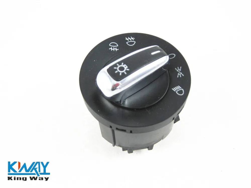 New OEM Chrome Euro Auto Headlight Switch Contorl For VW Jetta Golf GTI MK5 MK6 Rabbit 5ND941431A | Автомобили и мотоциклы