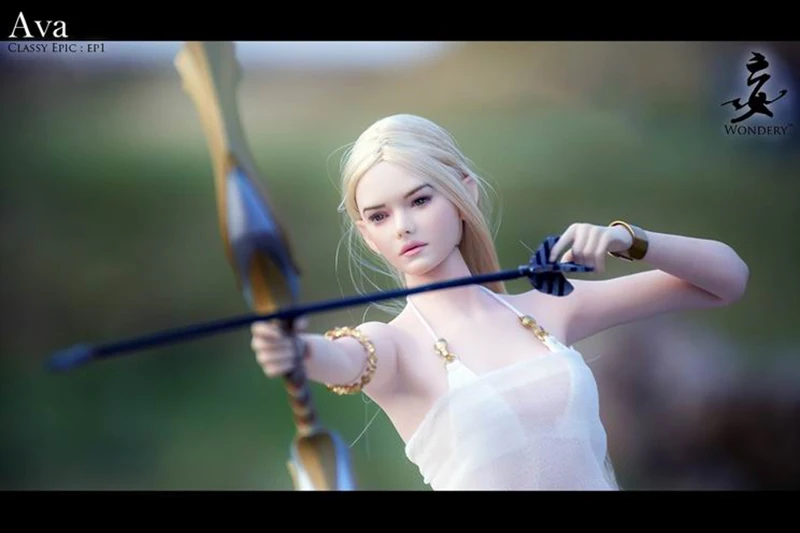 WONDERY 1/6 Ep01/Ep02 Daeris Ava Elf девушка голова лепить съемные уши for1: 6 женская фигура Кукла тело аксессуар