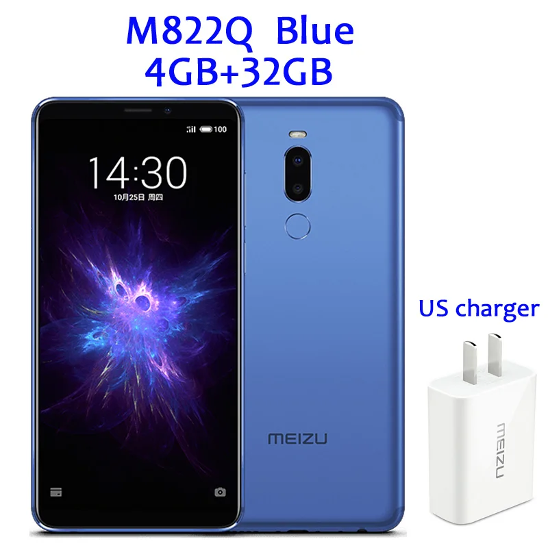 4GB 32GB Blue Новинка,, Meizu Note 8, 4G, LTE, 4 Гб, 32 ГБ, мобильный телефон Snapdragon 632, четыре ядра, 6,0 дюймов, 2160x1080 P, полный экран, двойная камера - Цвет: 4GB 32GB Blue