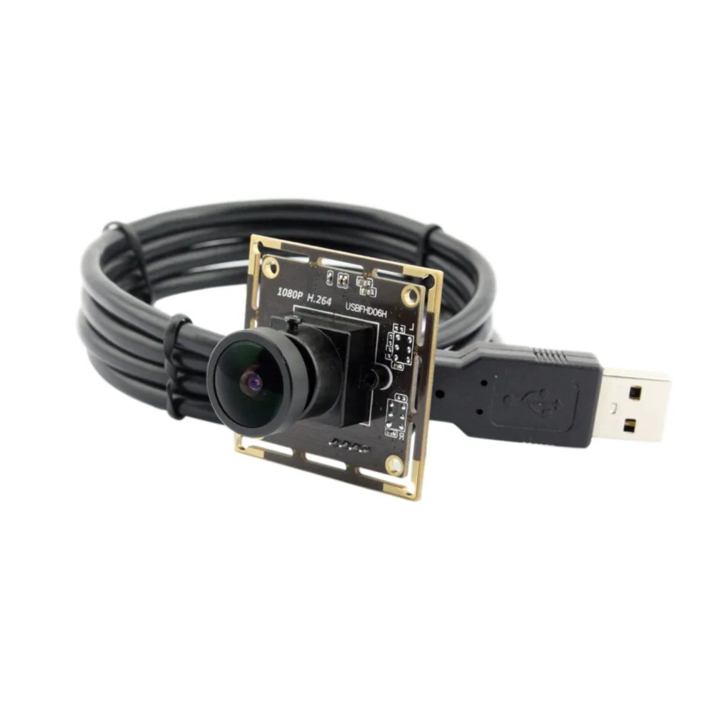 ELP широкоугольный модуль usb камеры 1080P 170 градусов объектив рыбий глаз CMOS Sony
