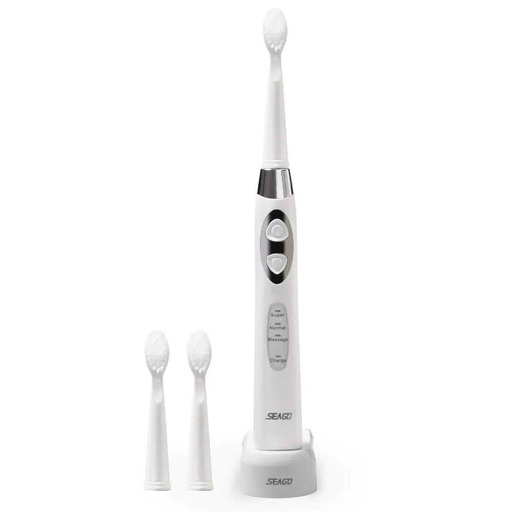 Brand Sonic Electric Toothbrush for Adult Deep Clean Teeth Whitening Tooth Brush Quality Waterproof 5 Heads sg-917 | Бытовая техника