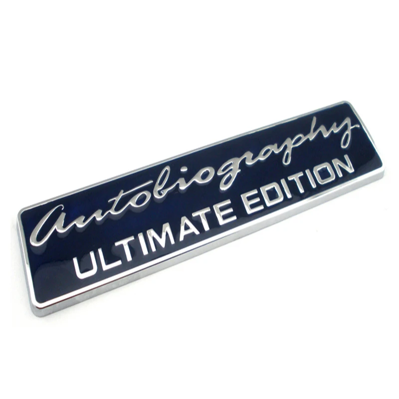 AUTOBIOGRAPHY ULTIMATE EDITION Автомобильная эмблема задний декоративный значок для Range rover VOGUE