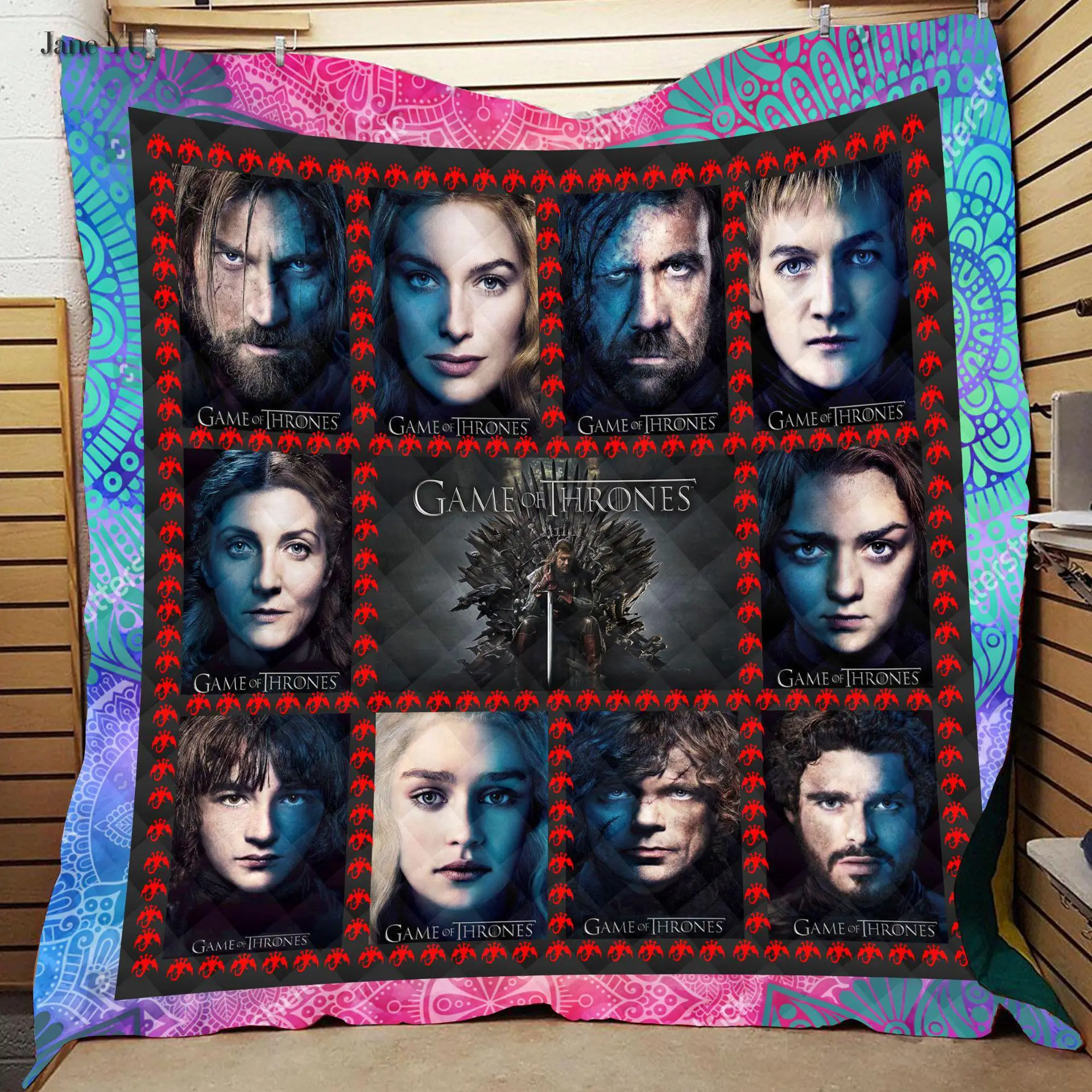 Стеганое 3d цифровая печать плюс летнее хлопковое покрывало кондиционер от