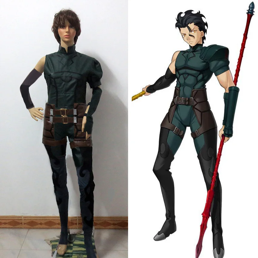 Fate Zero Lancer дневримуид мкА Duibhne Косплей Костюм на заказ Бесплатная доставка |