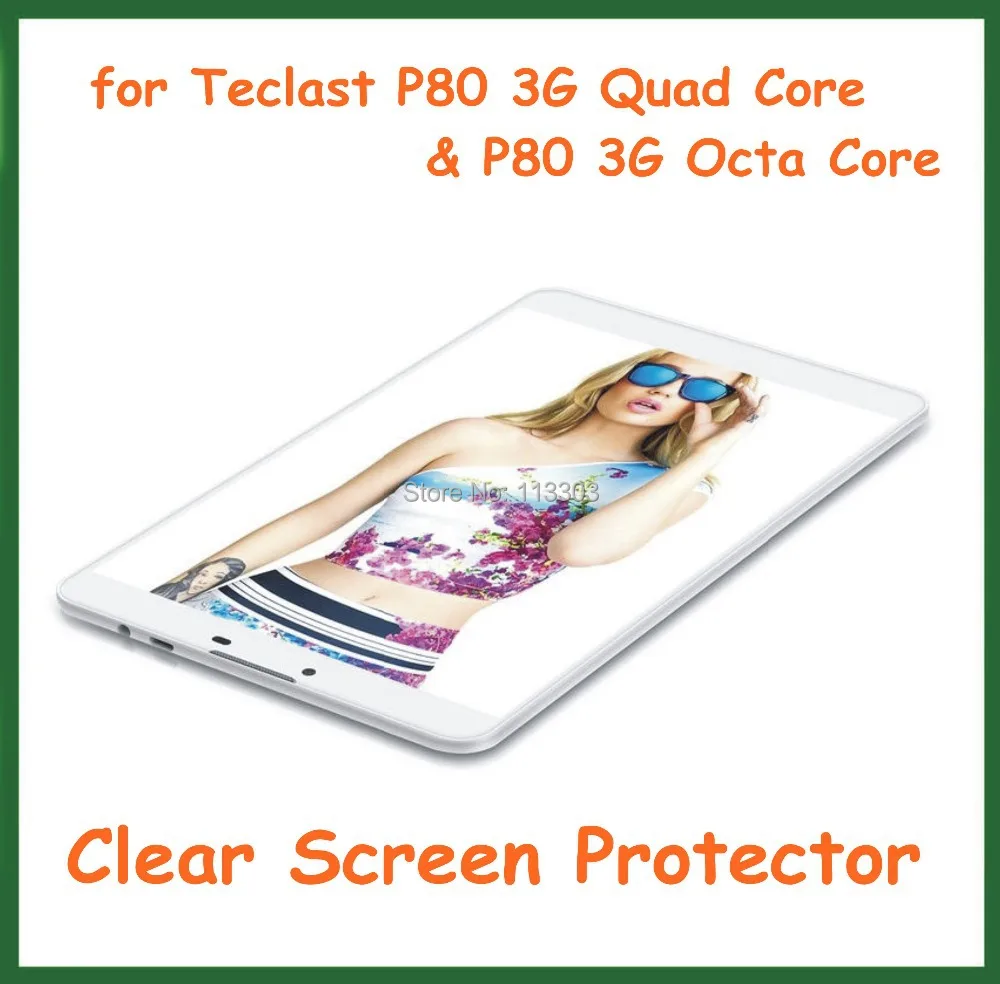 

5pcs Transparent Screen Protector Protective Film for Teclast P80 3G Quad Core & P80 3G Octa Core No Retail Package