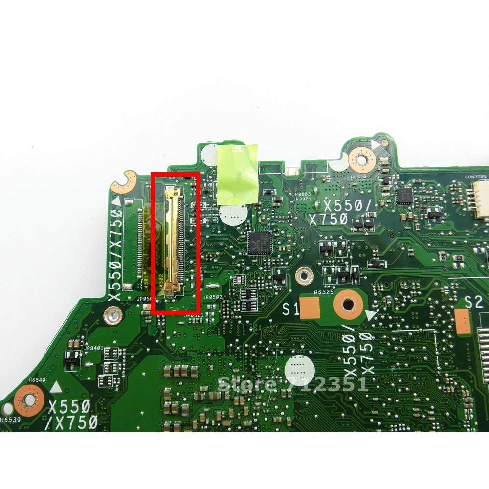 X550ZE A10 7400 Процессор Материнская плата ASUS X550ZA X550Z VM590Z K550Z X555Z ноутбука USB3.0 90NB06Y0 R00050
