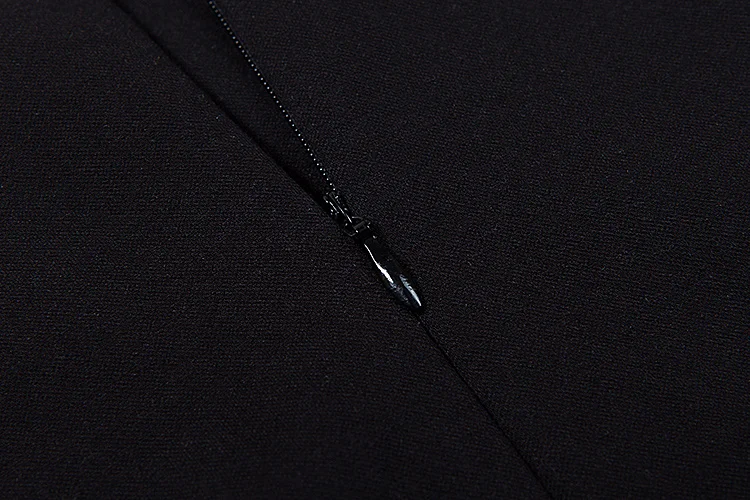 Черные Платья макси с длинным рукавом Beateen осеннее платье в пол глубоким v