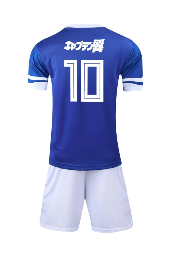 Комплекты футбольной одежды Captain Tsubasa футболка Ozora Nankatsu с логотипом N для
