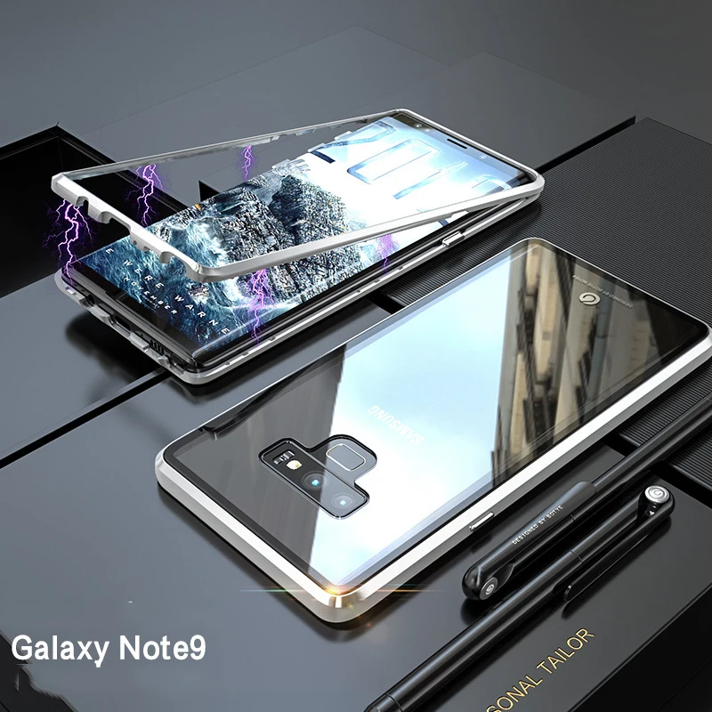 Suntaiho магнит металлический бампер для samsung Galaxy s9 s8 note9 Магнитный Адсорбция дело S8 S9