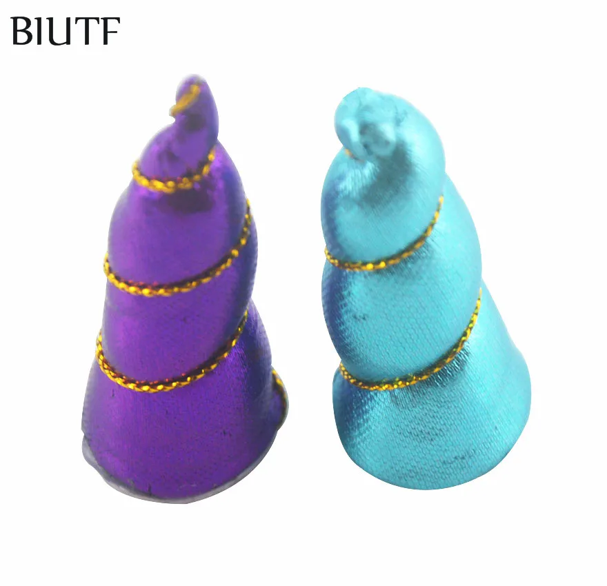 20 шт./лот 2 дюйма популярный Войлок мягкий хлопковое мини Рог единорога для