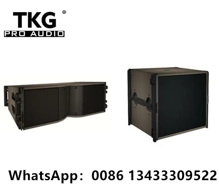 

TKG MF 400W HF 80W dual 8 inch LA 208 neodymium outdoor empty speaker line array