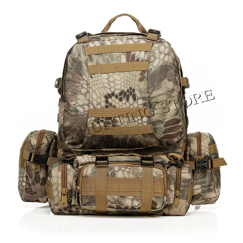 Рюкзак для походов и 50 л тактический военный рюкзак ACU CP KRYPTEK AU FG|hiking bag|outdoor bagbackpack