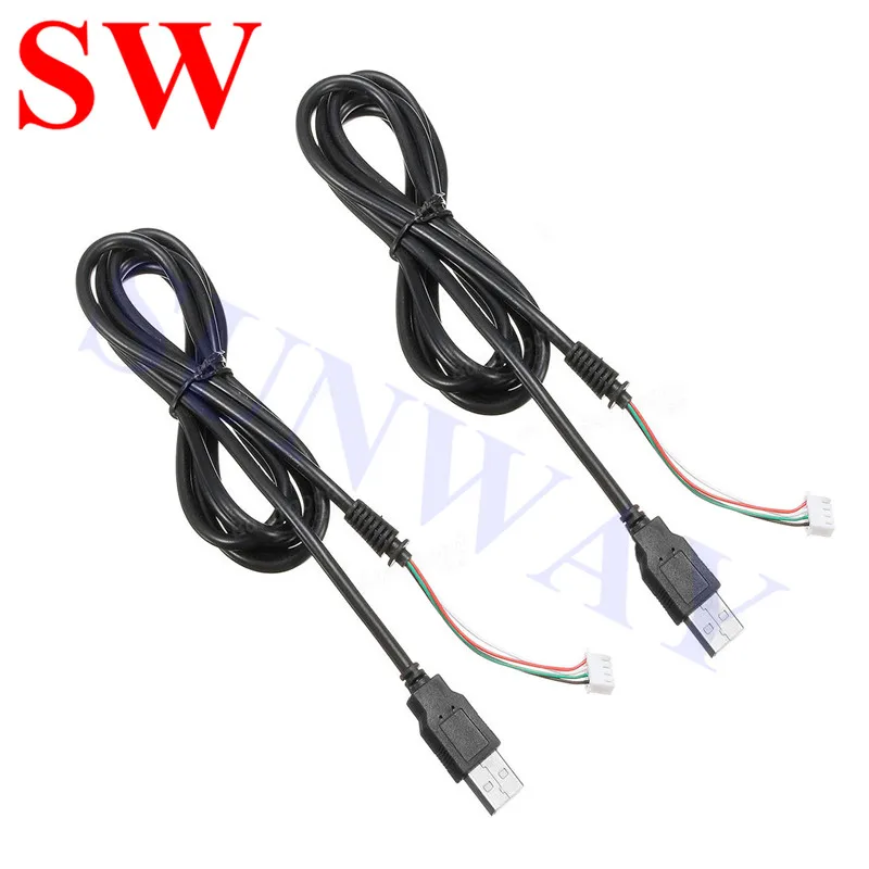 Бесплатная доставка 2 шт./лот аркадный USB кодер жгут проводов 4 контактный кабель