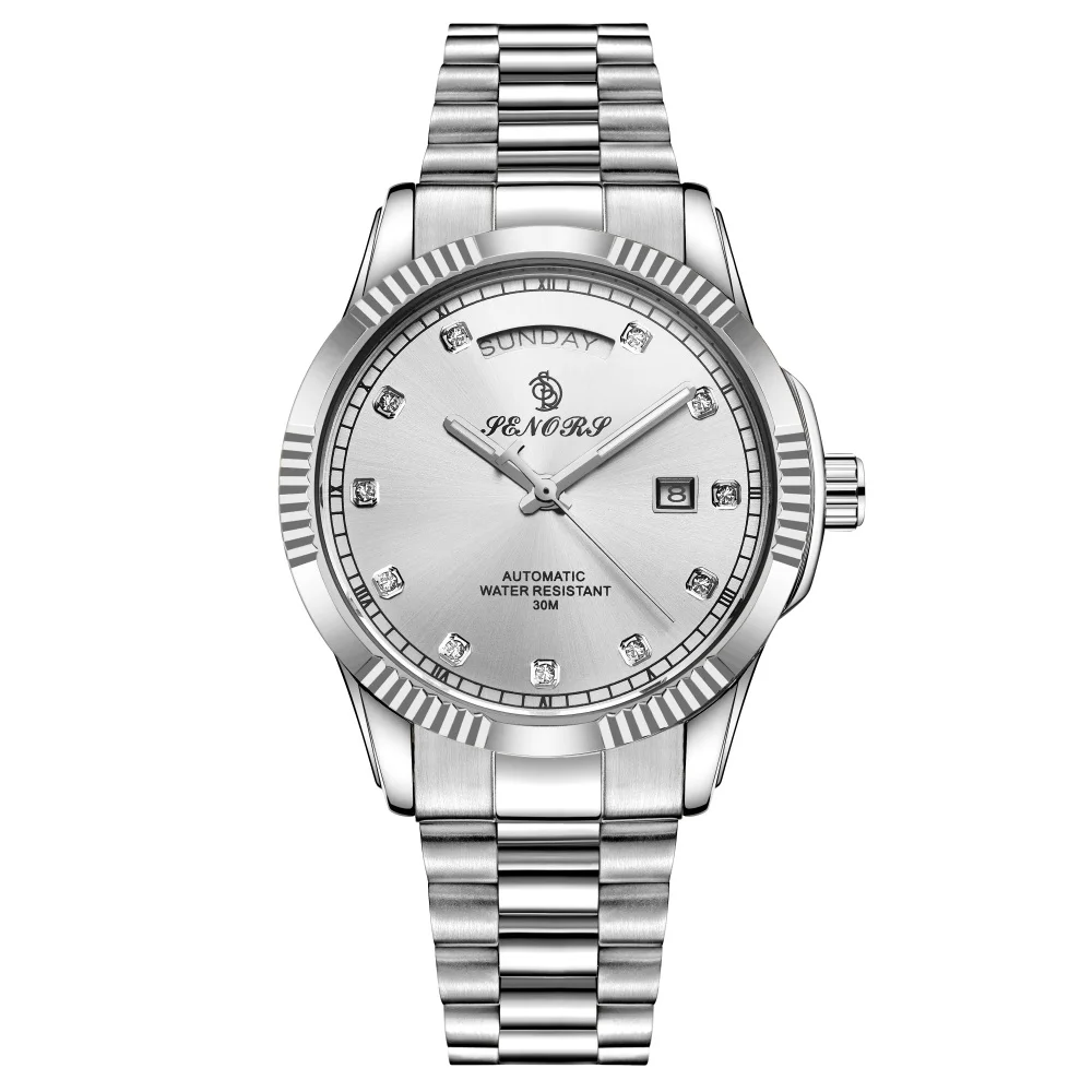 Автоматические часы мужские механические 30 м Водонепроницаемые наручные