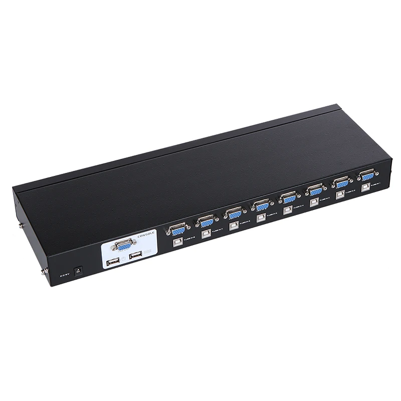 Автоматический коммутатор KVM USB 2 0 с 8 портами синхронный режим кнопка доступа или
