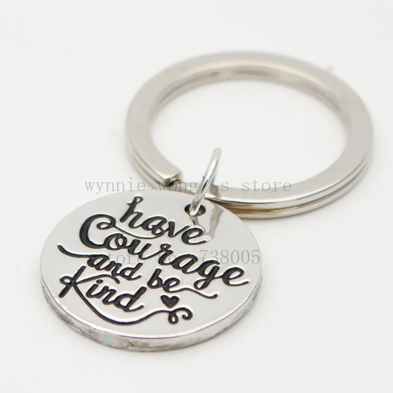 Новинка 2017 украшения с ручной штамповкой смелость и будьте добры вдохновляющие