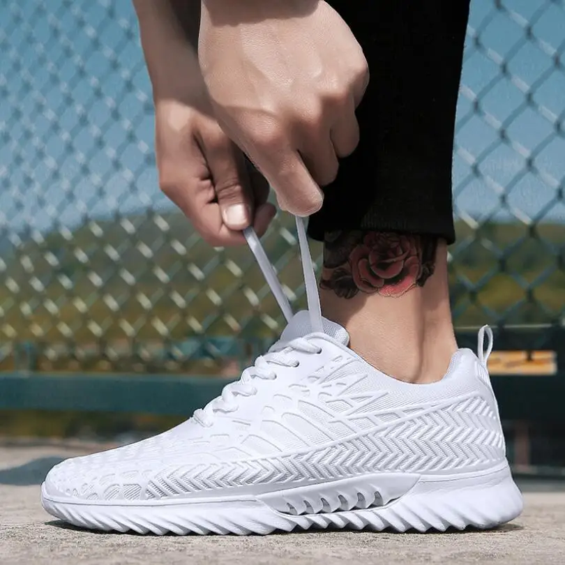 2019 Summer New Breathable Couple Sneakers High Quality Comfortable Non-slip Soft Mesh casual shoes Fashion Classic Men Shoes | Обувь
