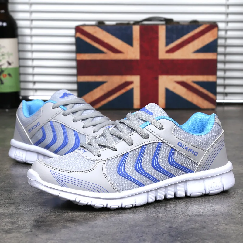 Спортивная обувь для бега с сеткой спортивная мужчин супер светильник