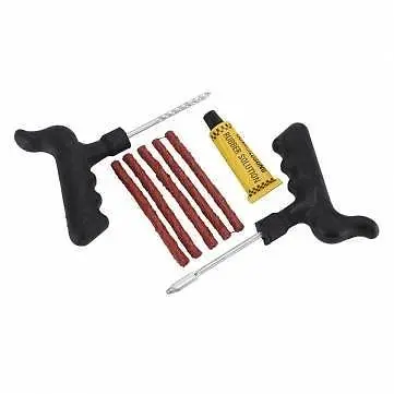 8in1 Car Motorcycle Wheel Tyre Puncture Tubeless Emergency Repair Strips DIY Kit |
