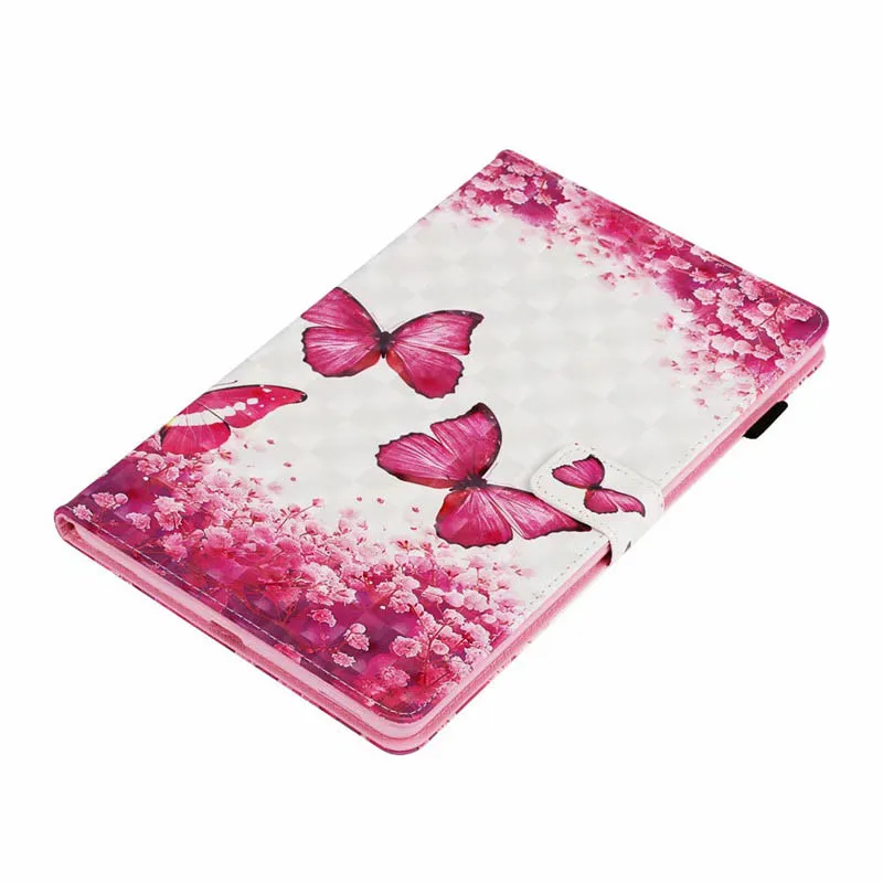 Чехол-книжка для Samsung Galaxy Tab A 10 1 T510 T720 P200 T580 T560 T280 T590 T860 T550 T710 T380 мультяшный умный