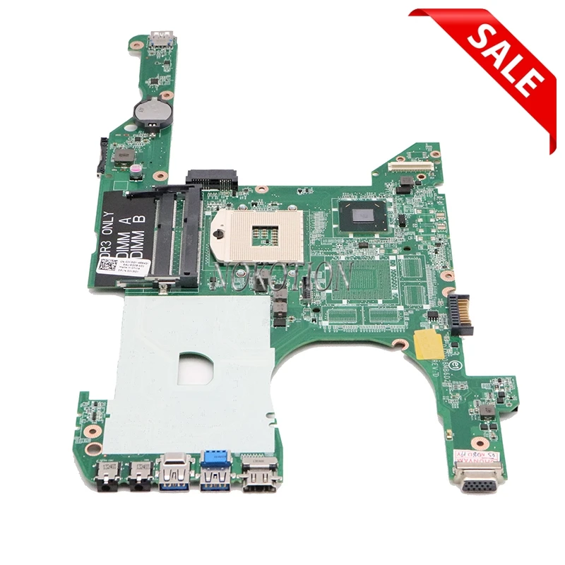 NOKOTION CN 0JK5GY JK5GY DA0V08MB6D1 материнская плата для ноутбука Dell Vostro 3460 V3460 Материнская HD4000